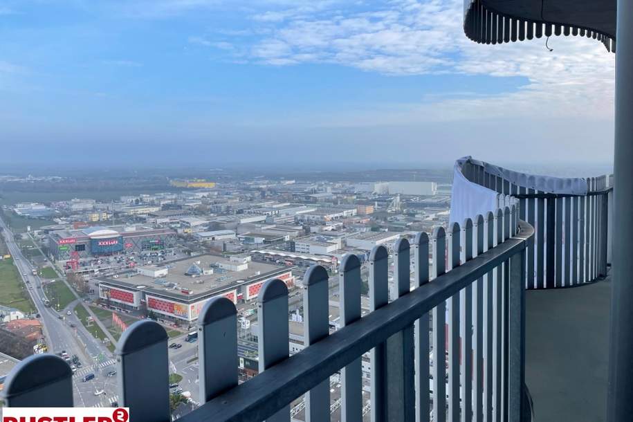 **3-Zimmer Eigentums-Hit Perfekt angebunden &amp; mit Weitblick über Wien aus dem 32. Stock**, Wohnung-kauf, 550.000,€, 1210 Wien 21., Floridsdorf
