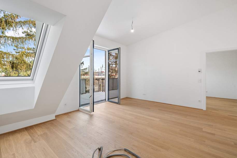 4 Zimmer DG-BALKON-Wohnung ERSTBEZUG - Qualität auf höchstem Niveau - Hietzing / Hacking, Wohnung-miete, 2.870,13,€, 1130 Wien 13., Hietzing