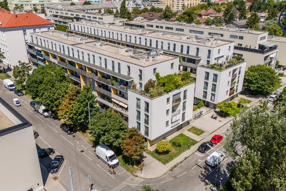 Top-Mietwohnung in Wien: 3 Zimmer, 2 Gärten &amp; Freibad vor der Tür!, Wohnung-miete, 2.450,00,€, 1220 Wien 22., Donaustadt