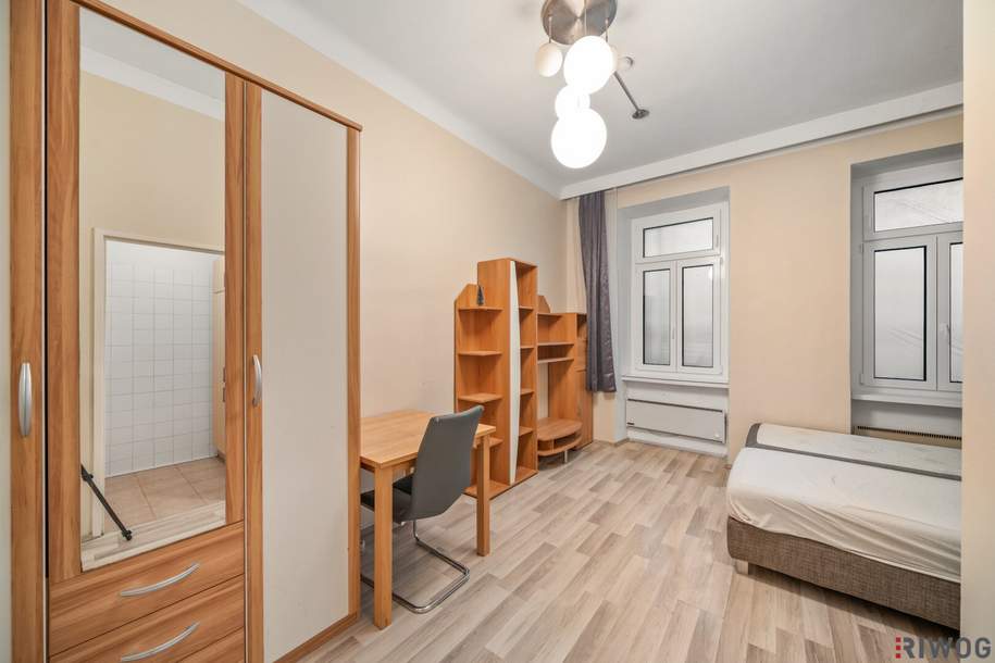 Nähe U1 / Quellenstraße - Garconniere im 1. Stockwerk - Haus in Sanierung, Wohnung-kauf, 115.000,€, 1100 Wien 10., Favoriten