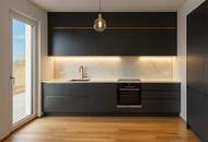 Neu und provisionsfrei! 3 Zimmer Wohnung mit Dachterrasse und Ausblick: Hirschfeld