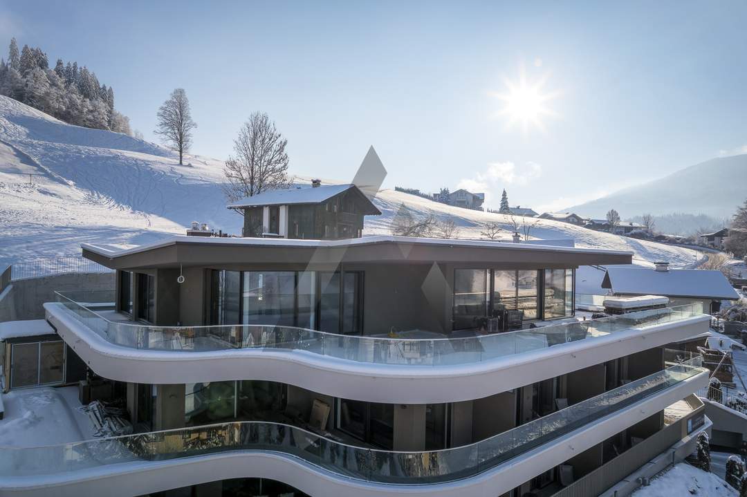 Penthousewohnung der Superlative: Ski/in - Ski/out