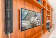 Exklusive Luxus-Dachgeschosswohnung mit ca. 60 m² Dachterrasse | voll möbliert | Smart Home | Garage | 1180 Wien