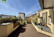 Exklusive 4-Zimmer-Dachgeschoss Maisonette Wohnung mit Terrasse und Aufzug direkt ins Penthouse — 1060 Wien! - JETZT ZUSCHLAGEN