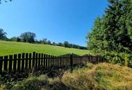 großes Baugrundstück mit tollem Ausblick!