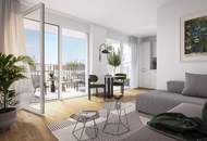 ERSTBEZUG mit Fernblick | Hofseitige 2-Zimmer Wohnung mit ca. 14 m² Balkon | Fernwärme | TG-Stellplatz optional | Nachhaltiges Wohnbauprojekt