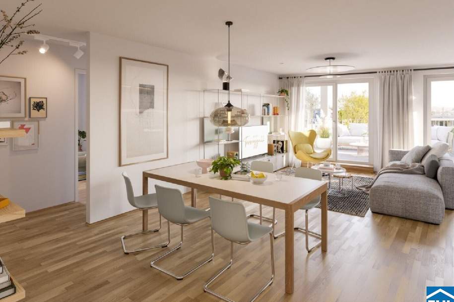 Privater Rückzugsort, lebendige Gemeinschaft – willkommen im TERRAZZA22, Wohnung-kauf, 212.000,€, 1220 Wien 22., Donaustadt