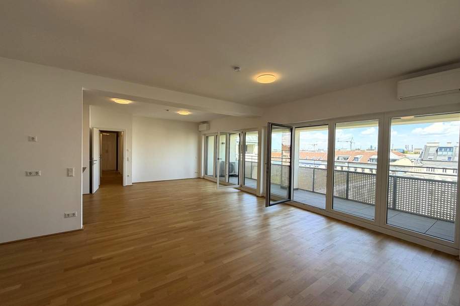 4 Schlafz. und ein großes Wohnzimmer der gehobenen Klasse, 2 PP möglich // 4 bedr. and a large, upscale living, 2 parking optional //, Wohnung-miete, 4.315,59,€, 1050 Wien 5., Margareten