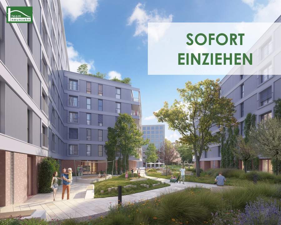 Exklusive 3-Zimmer-Wohnung im „Village im Dritten“ – Balkon, urbaner Lifestyle & Naherholung vor der Haustüre