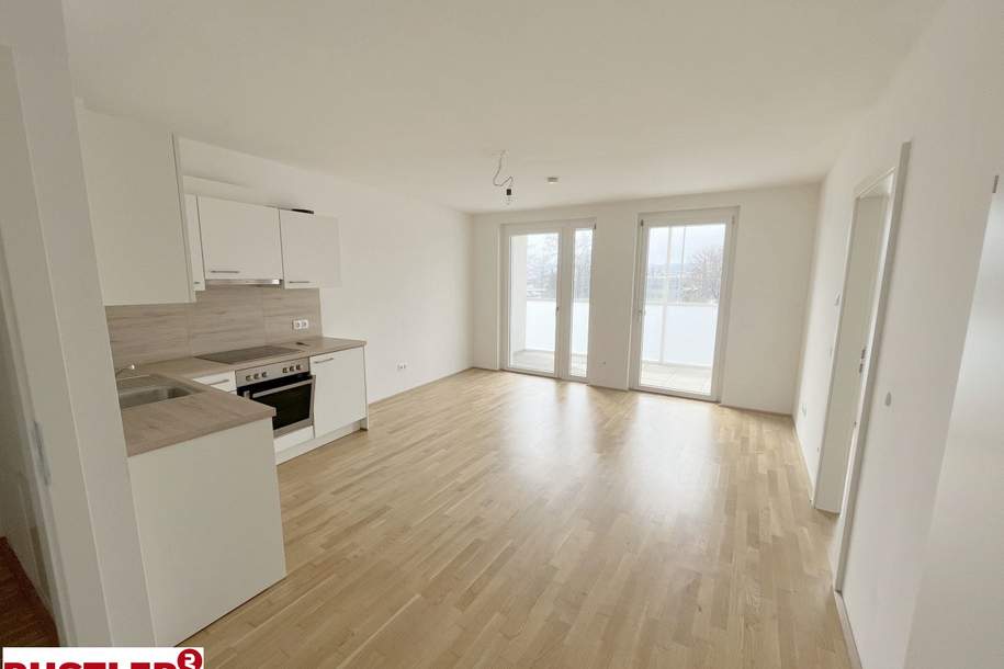 Top-Lage: 2-Zimmer-Wohnung mit Loggia - 2 MONATE MIETFREI!, Wohnung-miete, 826,09,€, 8020 Graz(Stadt)