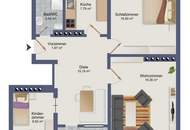 Helle, ruhige 4-Zimmer-Wohnung in Jakomini