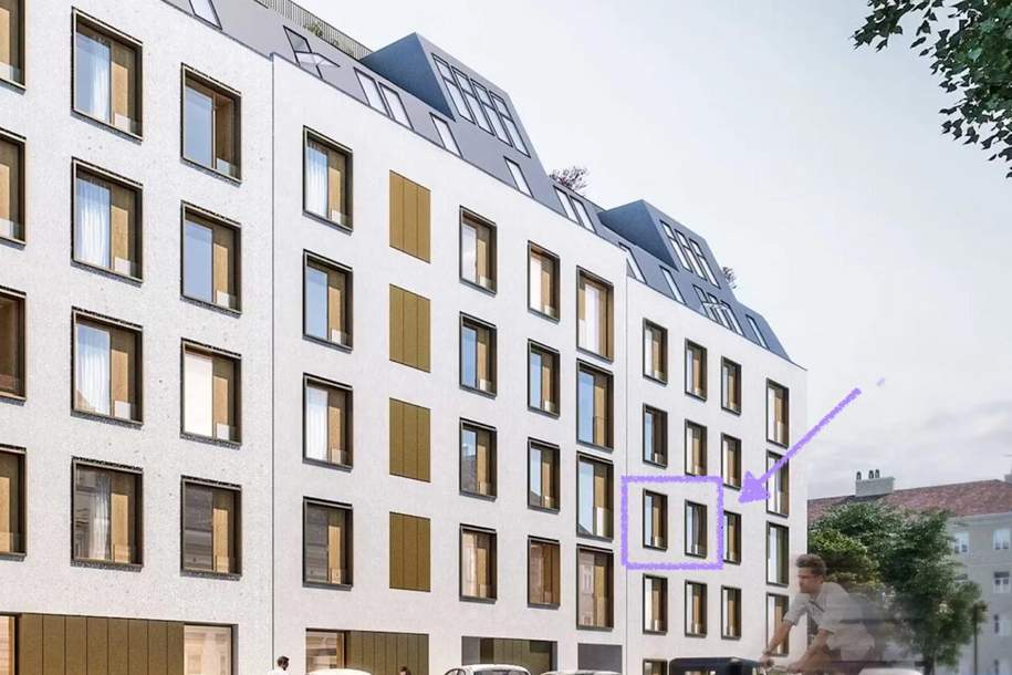 Helle 3-Zimmer Wohnung mit großem Balkon, Wohnung-kauf, 549.000,€, 1140 Wien 14., Penzing