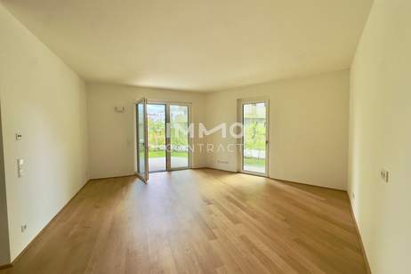 Provisionsfrei: Gerasdorfer Straße - Erstbezug mit 60m2 Garten: Von der Sonne geküsst, Wohnung-kauf, 270.000,€, 1210 Wien 22., Donaustadt