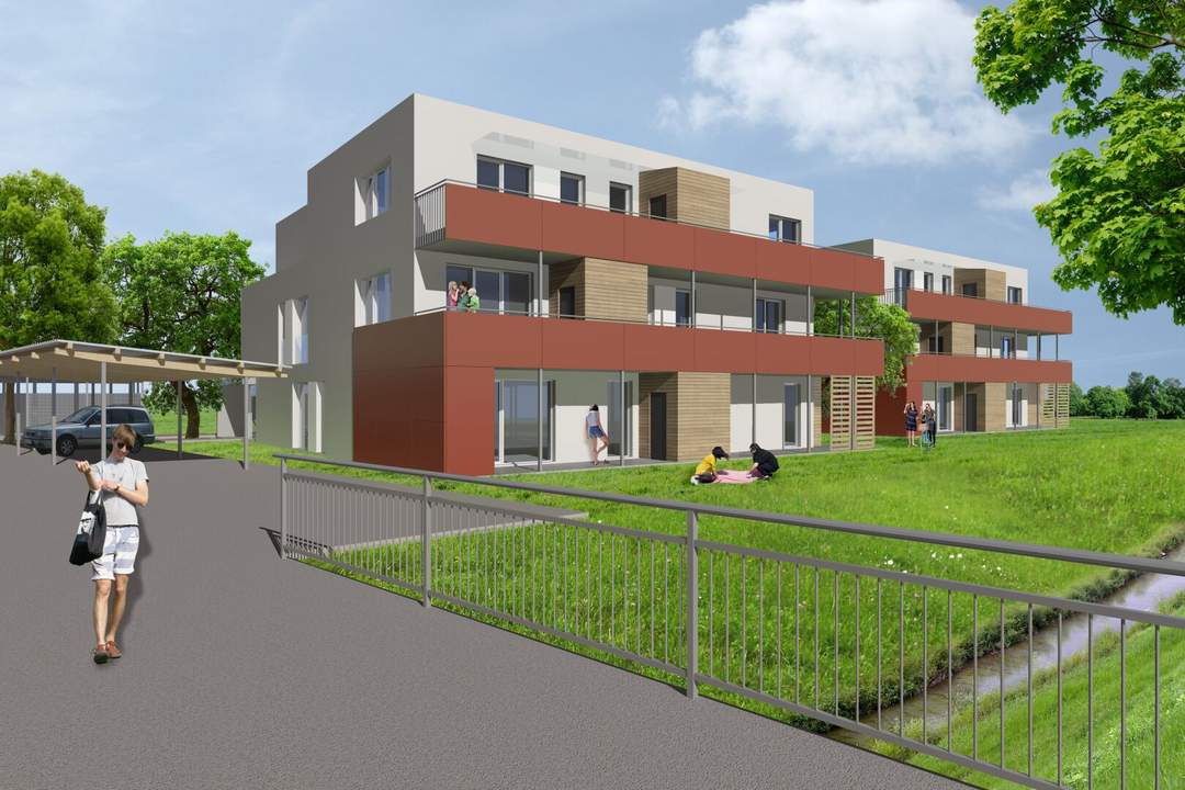 Zellerndorf - schöne 3 Zimmerwohnung mit XL-Balkon