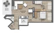 DACHGESCHOSSWOHNUNG | MODERNE BAUWEISE | TERRASSE