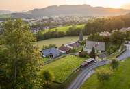 Sonniges Baugrundstück mit Panoramablick auf den Mondsee