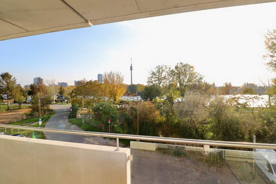 Design trifft Natur: Apartment mit Loggia, Garagenplatz & Donaublick, Wohnung-miete, 1.398,63,€, 1210 Wien 21., Floridsdorf