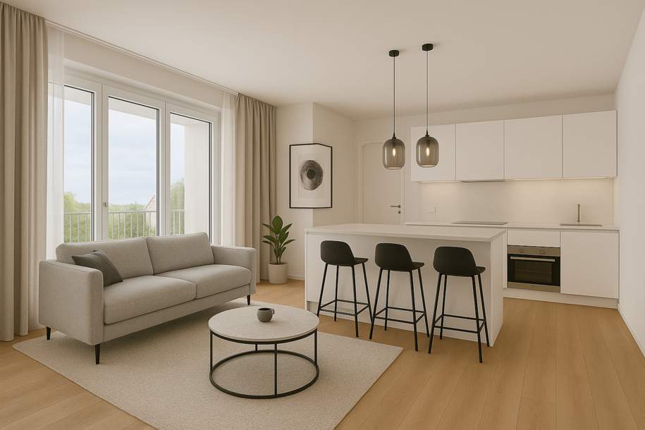 4-Zimmer-Wohnung mit großer Terrasse im FRIEDRICH, Wohnung-miete, 1.499,00,€, 4320 Perg