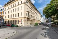165 m2 Souterrain LAGER in der EMBELGASSE // zugehöriges WC + DUSCHE