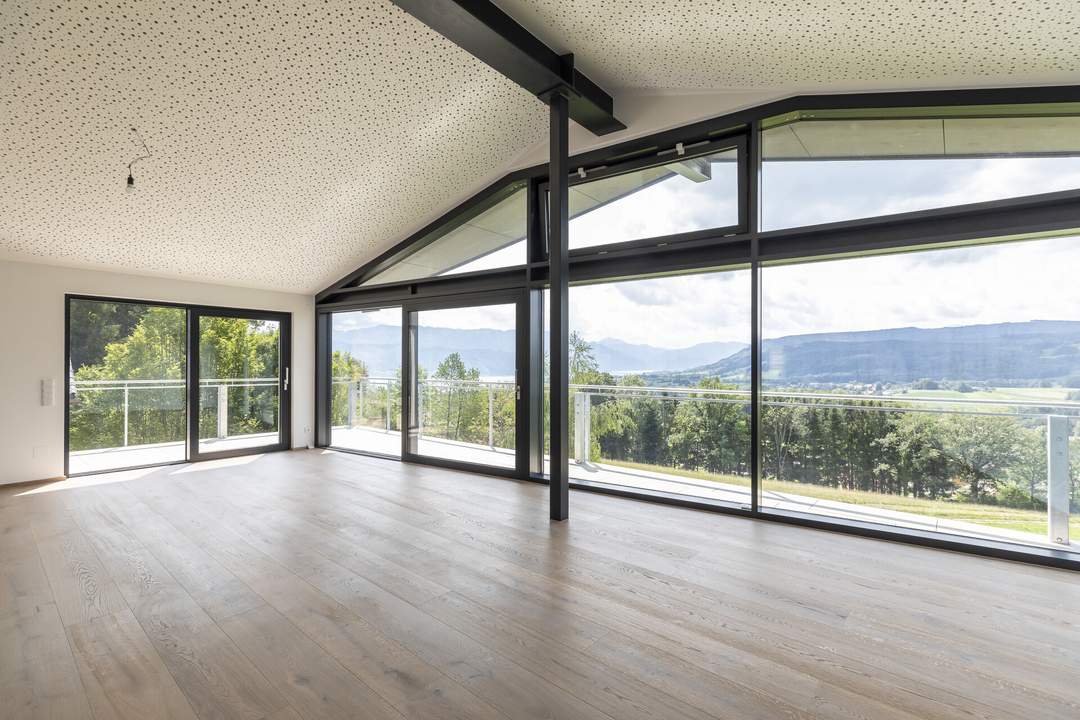 Blick zum Attersee