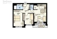 LICHT, TERRASSE UND MODERNER KOMFORT – 3-ZIMMER-WOHNUNG IM 1. DACHGESCHOSS