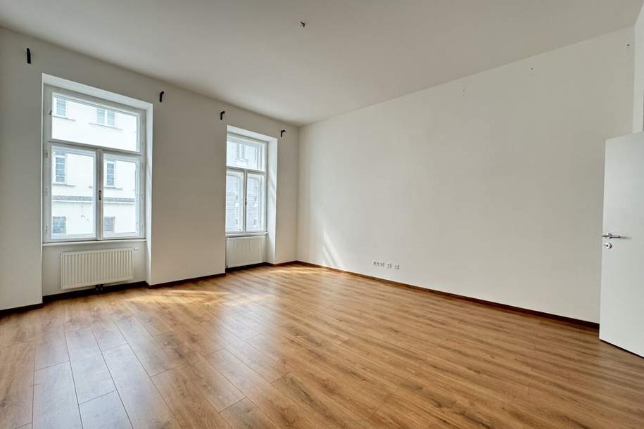 ERSTBEZUG 2-Zimmer-Altbauwohnung mit BALKON in einem Sanierten Haus in 1080 Wien zu verkaufen!, Wohnung-kauf, 399.000,€, 1080 Wien 8., Josefstadt