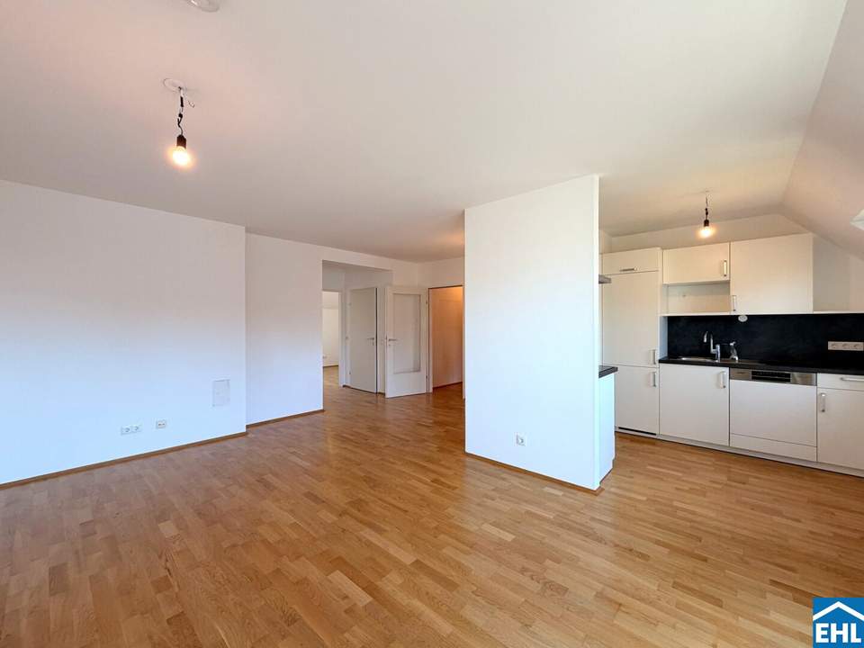 Traumhafte 3 Zimmerwohnung mit südwest-seitigem Balkon im Arsenal!
