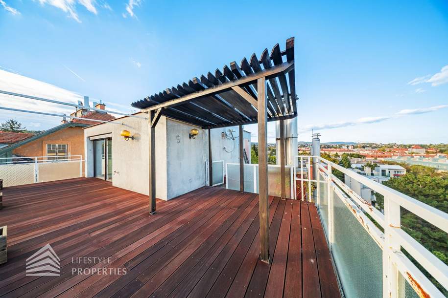 Leben über den Dächern Wiens: 110 m²-Terrassenwohnung mit Dachterrasse, Weitblick &amp; Lift bis in die Wohnung – perfekt für WGs, Wohnung-miete, 2.454,23,€, 1160 Wien 16., Ottakring