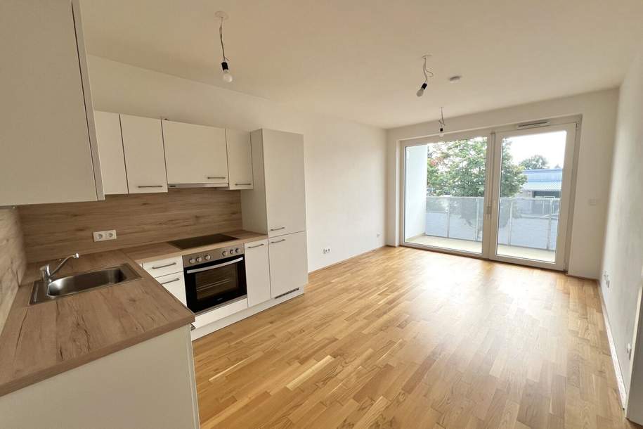 „Sonnig, modern &amp; perfekt geschnitten – 2-Zimmer mit Balkon im 3. OG!, Wohnung-miete, 685,01,€, 2700 Wiener Neustadt(Stadt)