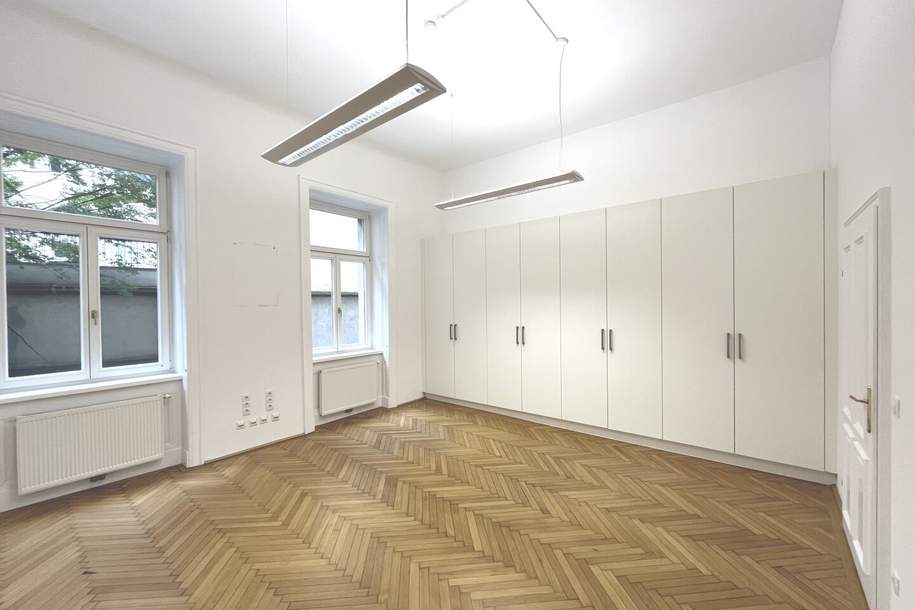 1030! Repräsentatives, hochwertig ausgestattetes Altbaubüro in zentraler Lage mit hervorragender Anbindung!, Gewerbeobjekt-miete, 3.878,40,€, 1030 Wien 3., Landstraße