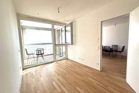 VIENNA TWENTYTWO Living I U-Bahn-Station U1 Kagran I Moderne Wohnung mit hochwertiger Ausstattung und Loggia I Donau Zentrum Nähe I Rooftop Pool I Sauna & Fitness, Wohnung-miete, 1.399,00,€, 1220 Wien 22., Donaustadt