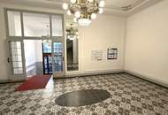 MÖLLWALDPLATZ, U1-NÄHE, 124 m2 ALTBAU, Wohnküche, 2 Zimmer, klimatisiert, 2 Bäder, Parketten, Loggia, 1. Liftstock, provisionsfrei