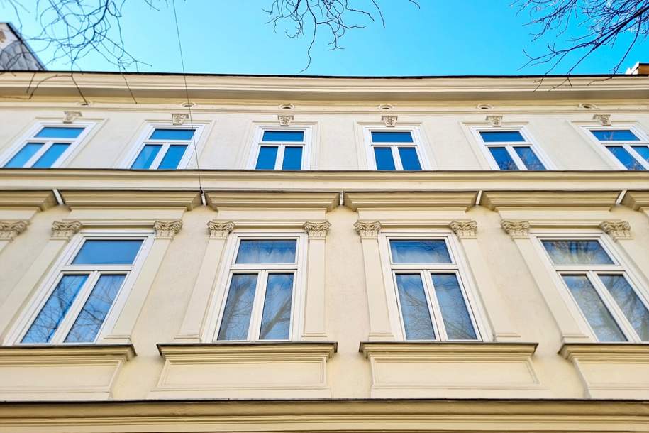 Unbefristet vermietet - ca. 2,5% Rendite! Charmante Altbauwohnung in der schönen Hasnerstraße! Tolle Raumaufteilung + Perfekte Infrastruktur und Anbindung + Ruhige Fahrradstraße! Jetzt zugreifen!, Wohnung-kauf, 229.000,€, 1160 Wien 16., Ottakring