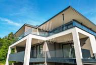 Ruhiges Neubau-Mini-Penthouse mit Blick ins Zentrum von Velden