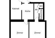 Altbauwohnung mit Potenzial und Charme in zentraler Lage nahe U1 Keplerplatz