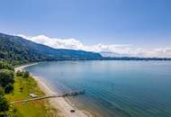 Der See als Nachbar - mit Sonnenuntergang zum Feierabend