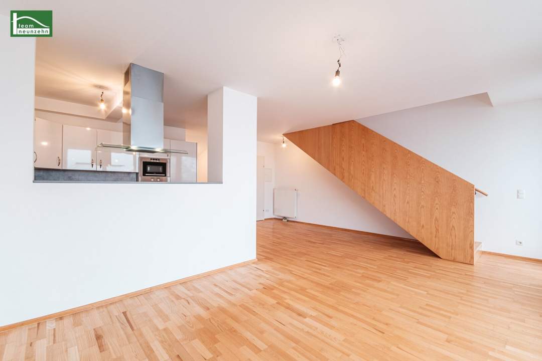 Wohnen nahe der Donau in 1200 Wien: Großzügige Wohnung inkl. Einbauküche und zwei Freiflächen!