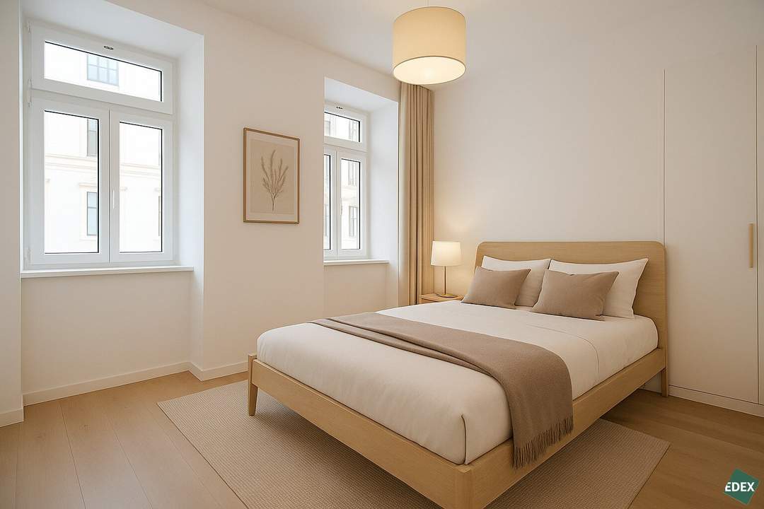 Marie | Charme trifft Komfort – 3-Zimmer-Altbau mit Balkon in Ruhelage