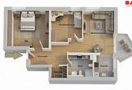 3-Zimmerwohnung im Grünen mit Balkon und inkl. Parkplatz