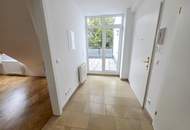 Großzügige klimatisierte DG-Maisonette - 3 Zimmer + große Galerie und 2 Terrassen - Schulgasse