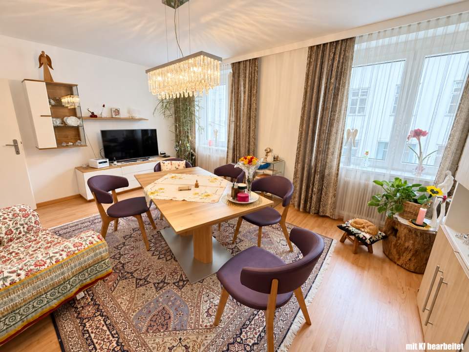 Stadtleben pur: Moderne Mietwohnung im Zentrum von Linz