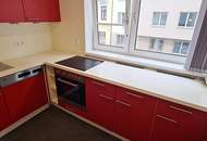 BUCHENGASSE, U1-NÄHE, 57 m2 Neubau mit 10 m2 Terrasse, 2 Zimmer, Komplettküche, Wannenbad, Parketten, 1. Liftstock