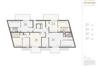 TOP 2-Zimmer-Dachgeschosswohnung mit Freifläche im Erstbezug