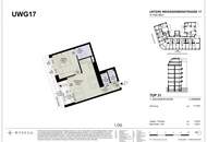 42 m² Dachgeschoss-Wohnung mit Loggia | 4 m² Freifläche, 2 Zimmer