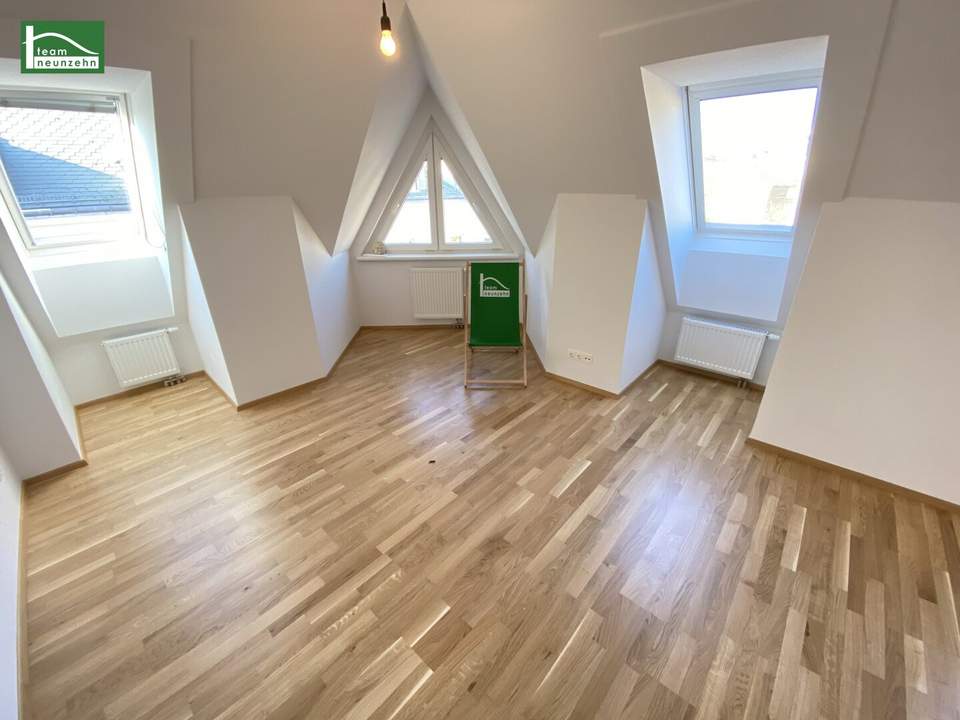 Lichtdurchflutete Dachgeschosswohnung mit moderner Ausstattung und Einbauküche - ab sofort beziehbar!