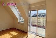Moderne Dachgeschoss-Wohnung mit zwei Balkonen und bester Anbindung zur U4/U6 Längenfeldgasse!