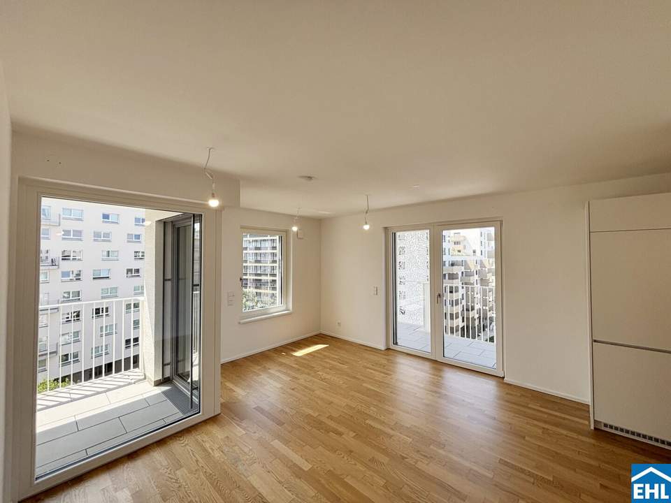*Erstbezug* 2-Zimmer-Wohnung mit Weitblick!