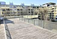 U3-NÄHE, LORYSTRASSE, 61 m2 Neubau mit 45 m2 Terrasse, 2 Zimmer, Einbauküche, Wannenbad, Garage möglich, 3. Liftstock