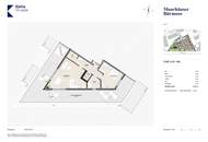 2 Zimmer Wohnung mit traumhafter 88m² großer Dachterrasse in Bürmoos!