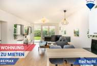 ZU MIETEN! Neuwertige Erdgeschosswohnung mit Terrasse, Garten, Tiefgarage und großem Kellerabteil in Bad Ischl